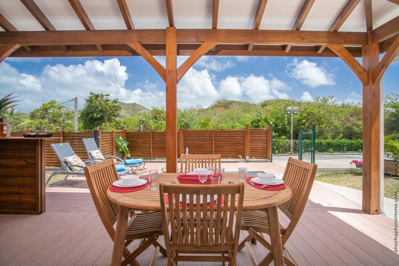 Bungalow Pom 1, Piscine, A 5 Min Des Plages Le Vauclin Bagian luar foto